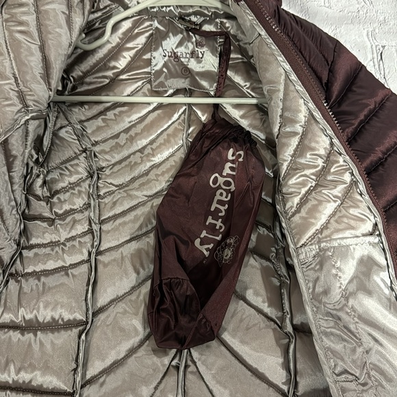 Sugarfly Packable Puffer Jacket Girls Size 6 - Picture 3 of 3